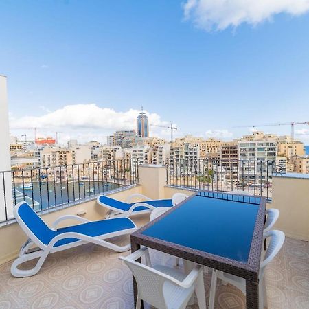 Amazing Views Of Spinola Bay In Heart Of Stjulians-Hosted By Sweetstay Saint Julian's Eksteriør bilde