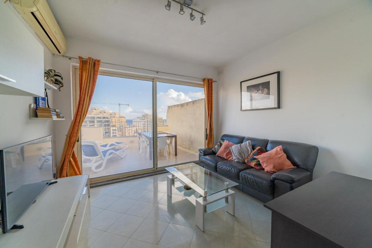 Amazing Views Of Spinola Bay In Heart Of Stjulians-Hosted By Sweetstay Saint Julian's Eksteriør bilde