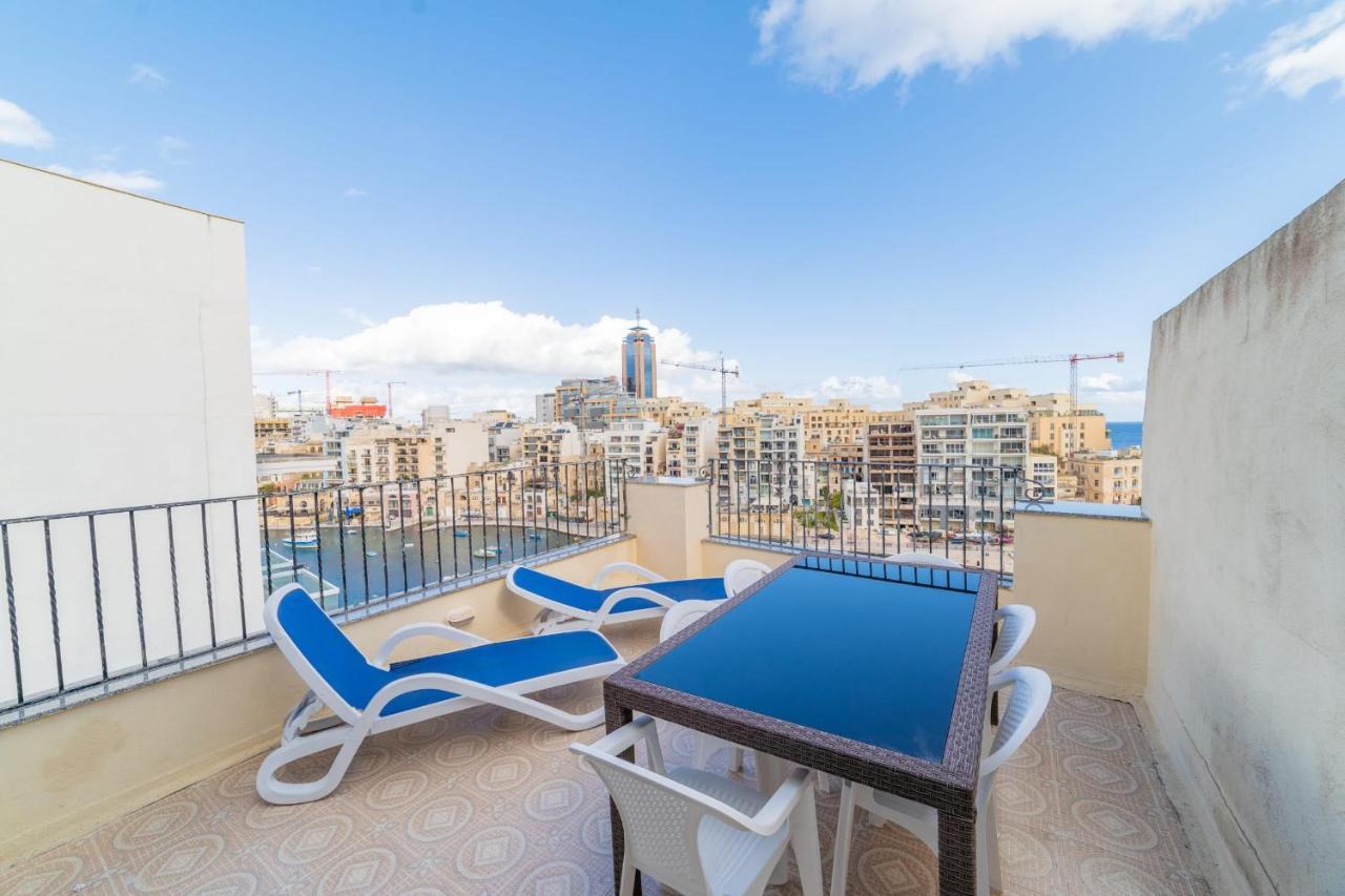 Amazing Views Of Spinola Bay In Heart Of Stjulians-Hosted By Sweetstay Saint Julian's Eksteriør bilde