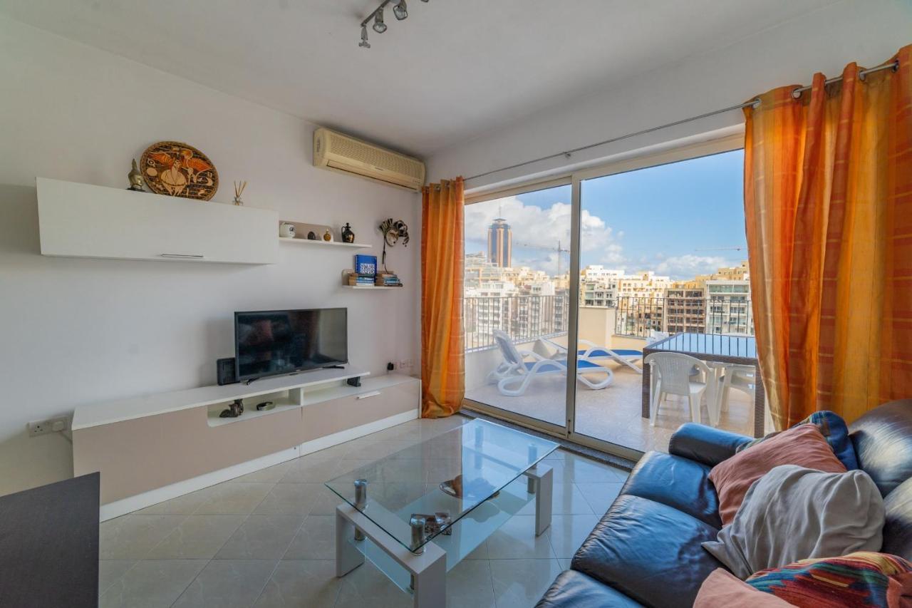 Amazing Views Of Spinola Bay In Heart Of Stjulians-Hosted By Sweetstay Saint Julian's Eksteriør bilde